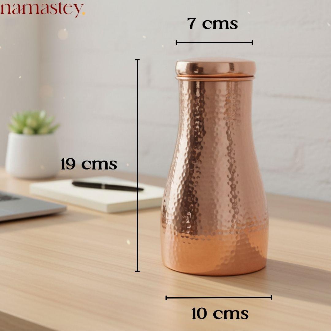 Hammered Pure Copper Carafe (950 mL)