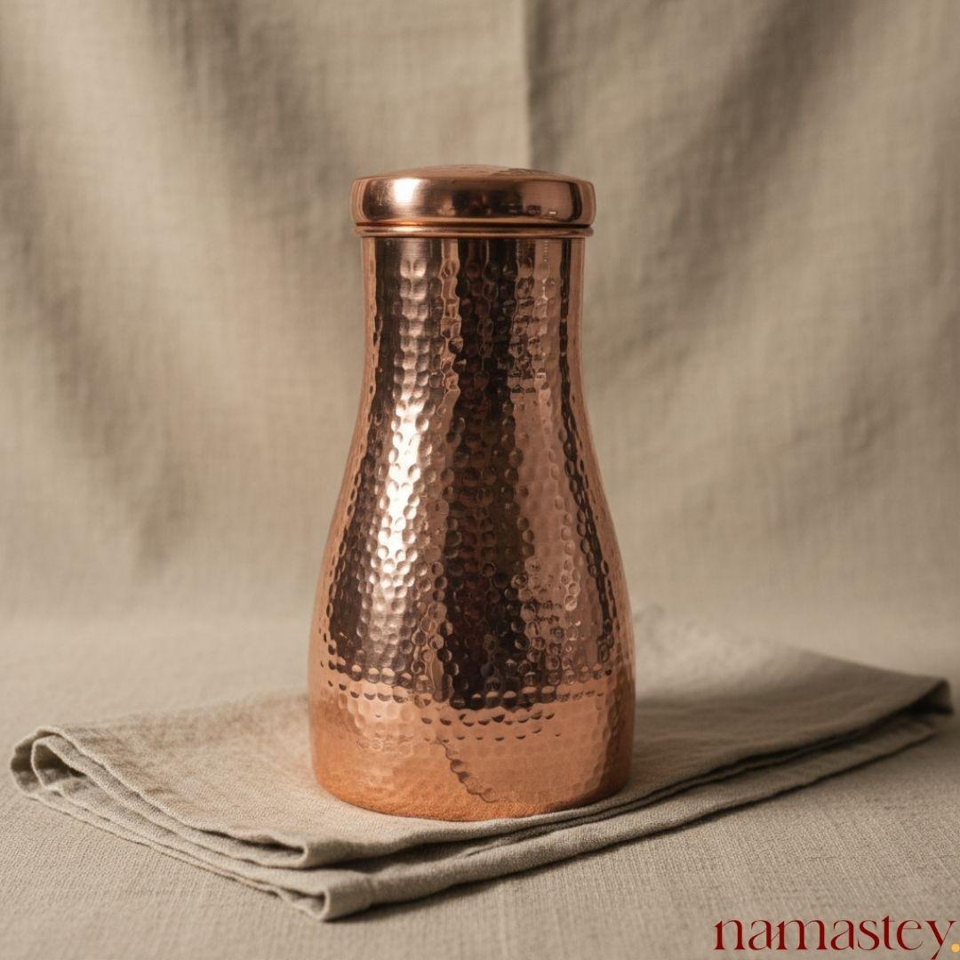 Hammered Pure Copper Carafe (950 mL)