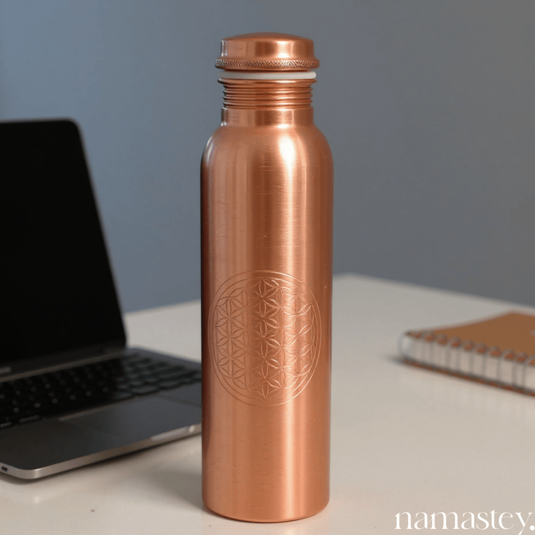 The Matte Artisan Copper Bottle (950ml)