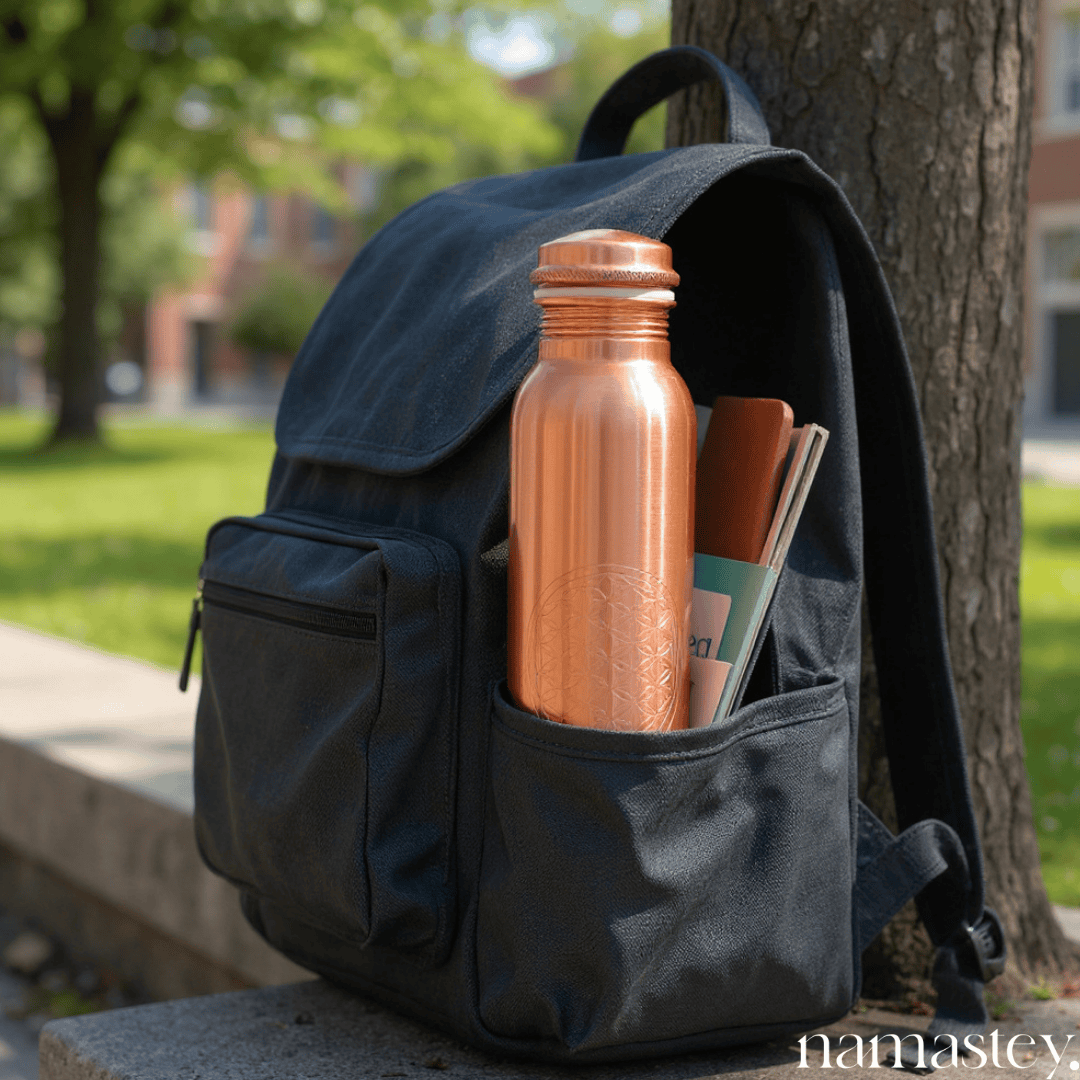 The Matte Artisan Copper Bottle (950ml)