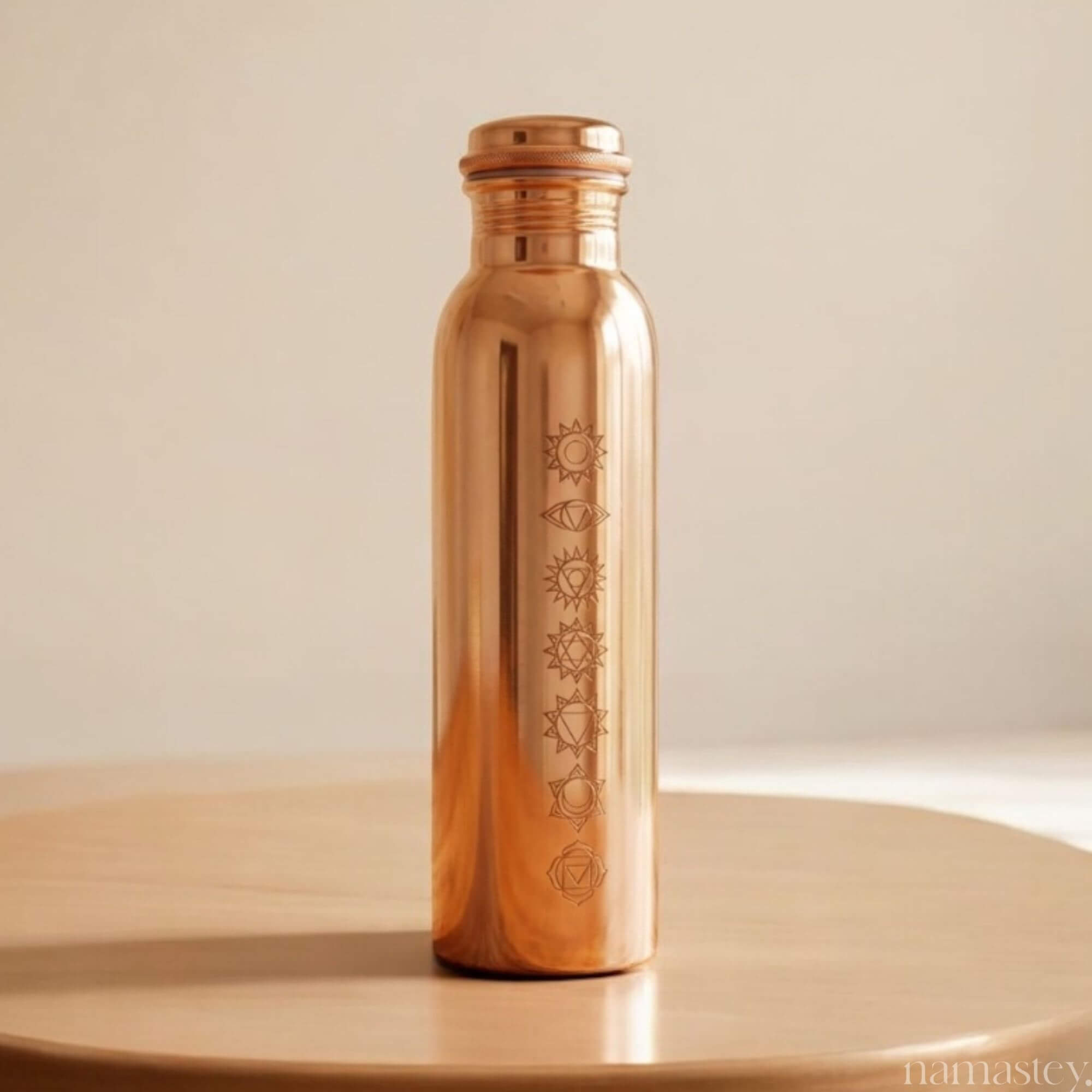 The Chakhra Copper Water Bottle (950ml)
