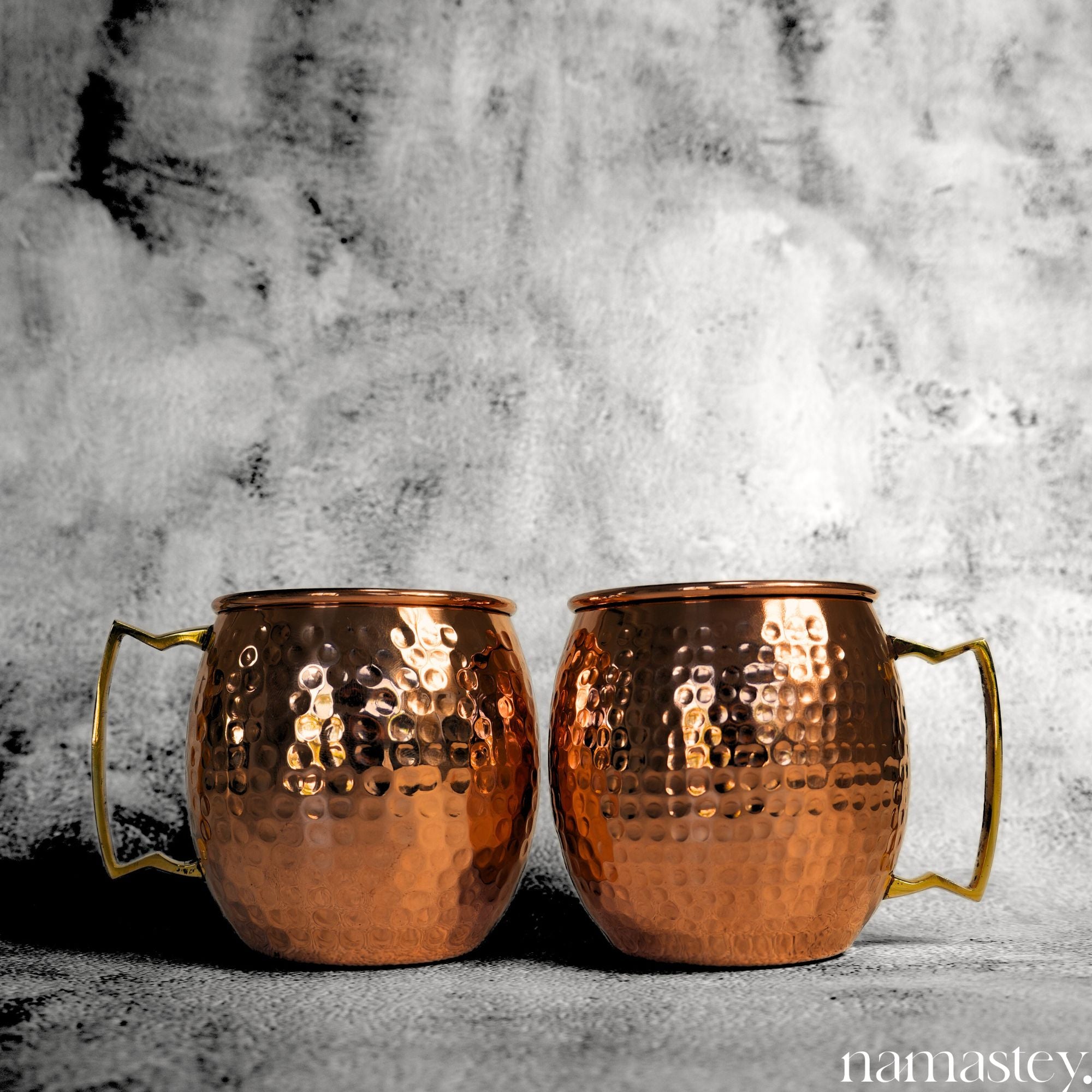 Dazzling Copper Mule Mugs for Cocktails and Beverages | Drinks Mule Mugs, 2 Pieces