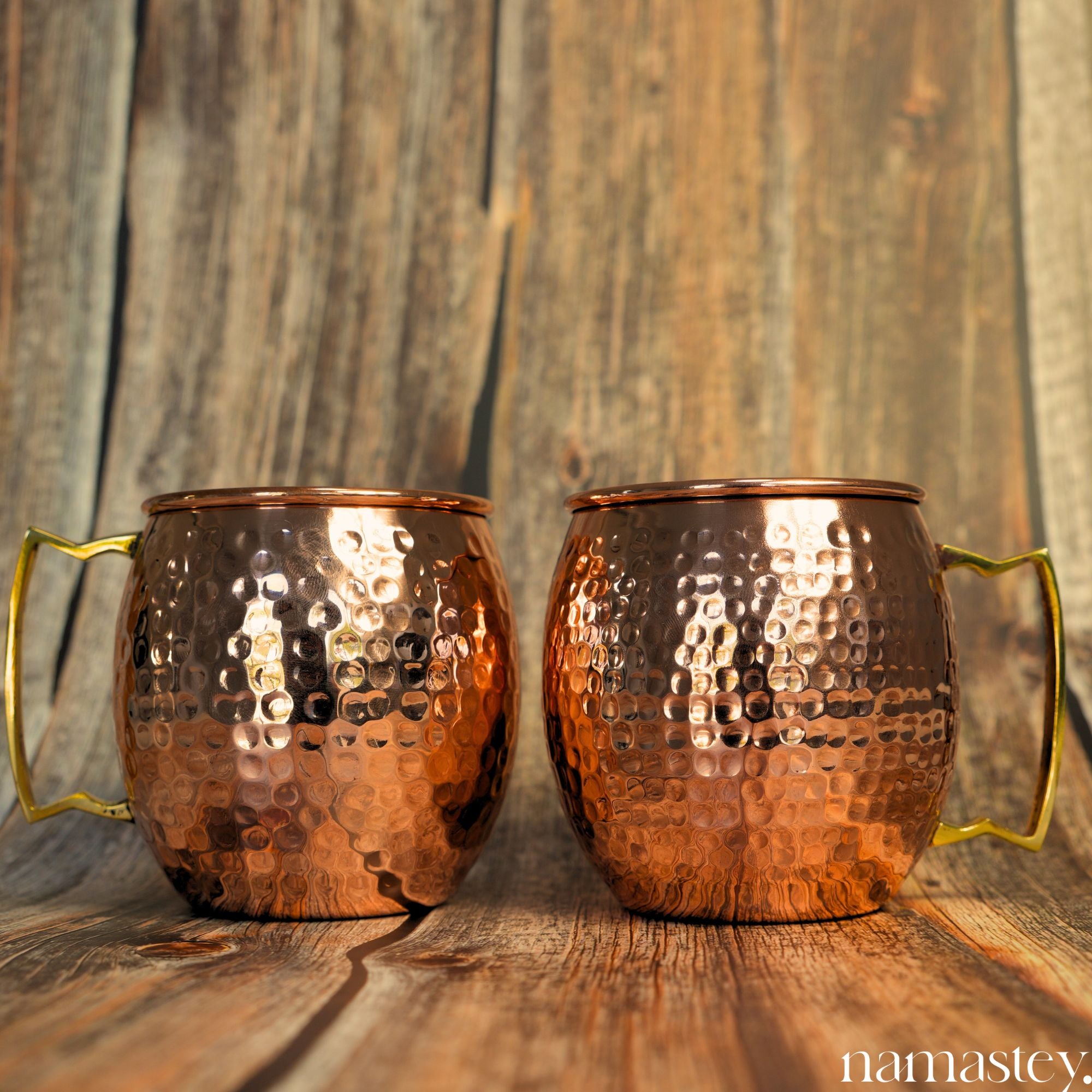 Dazzling Copper Mule Mugs for Cocktails and Beverages | Drinks Mule Mugs, 2 Pieces