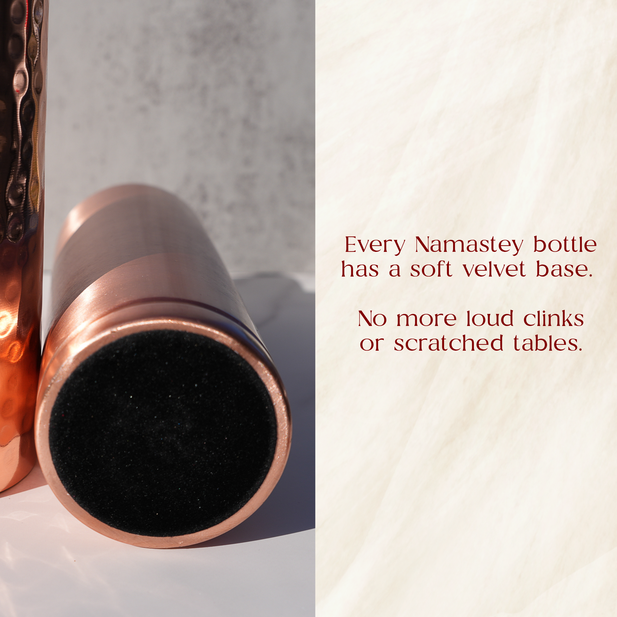 The Classic Hammered Copper Bottle (950ml)