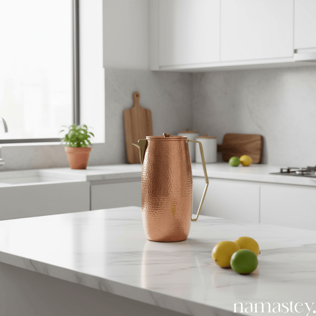 Tānbā Hammered Copper Jug (1.5 L) (Pre-Order)