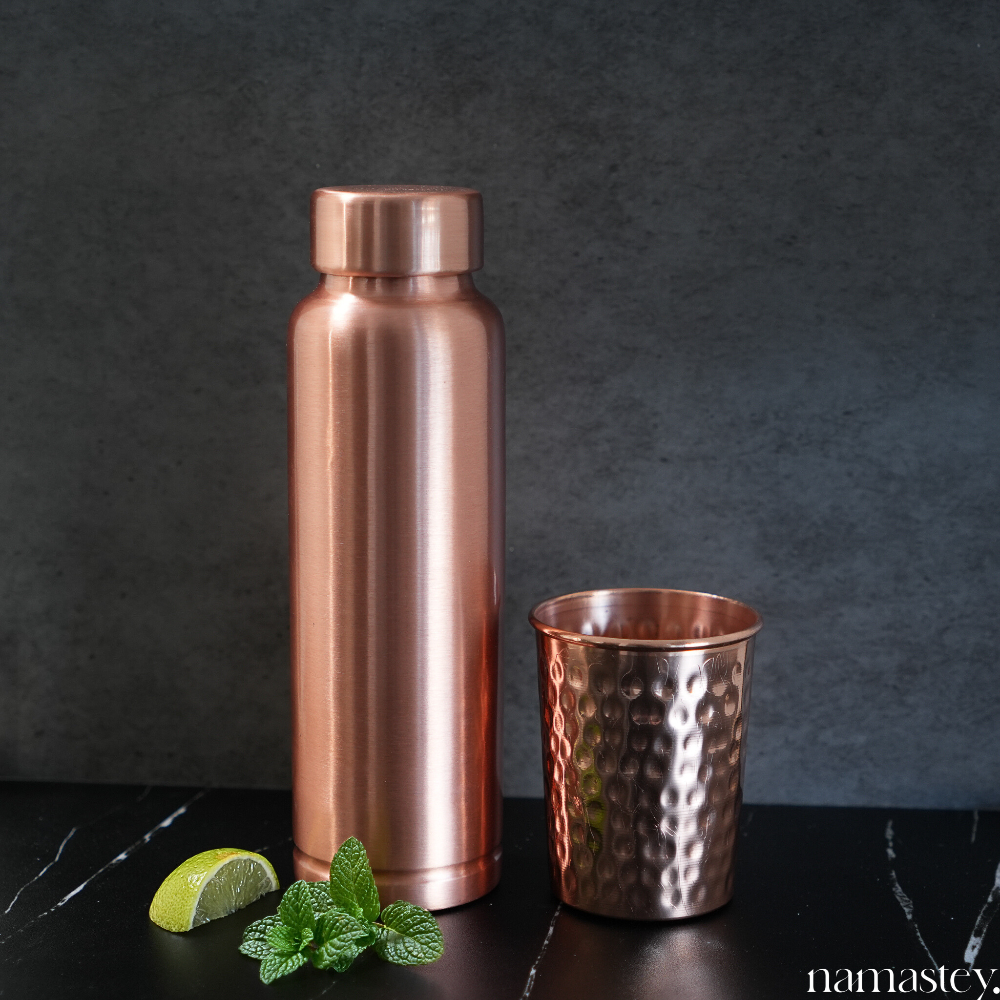 The Petite Matte Copper Bottle (750ml)