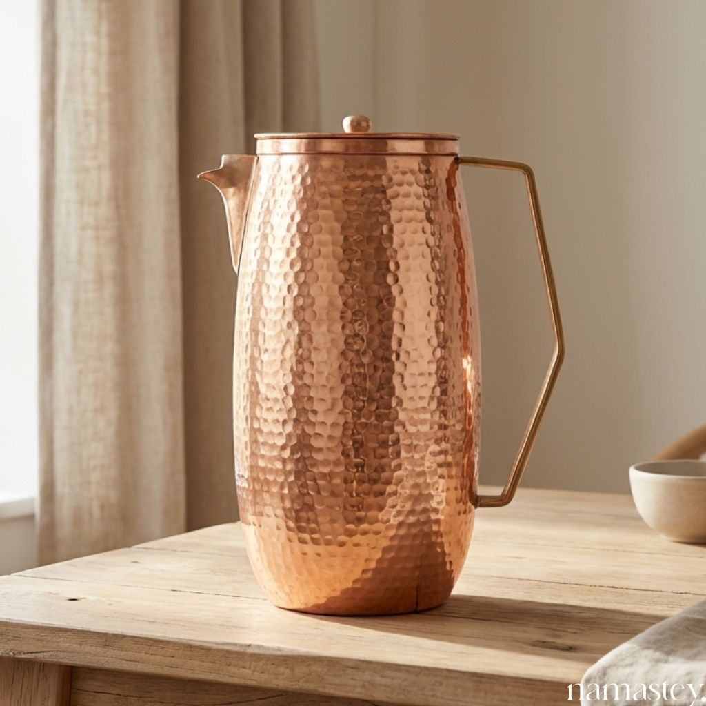 Tānbā Hammered Copper Jug (1.5 L)