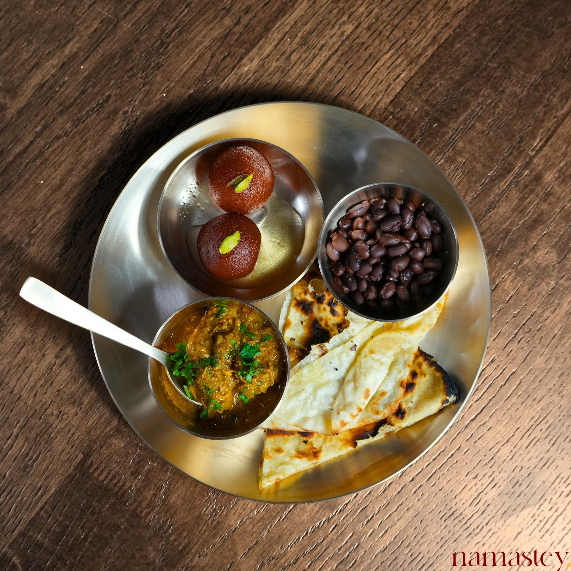 Timeless Kansa Thali Set | Pure Bronze Dinnerware (Handcrafted in India)