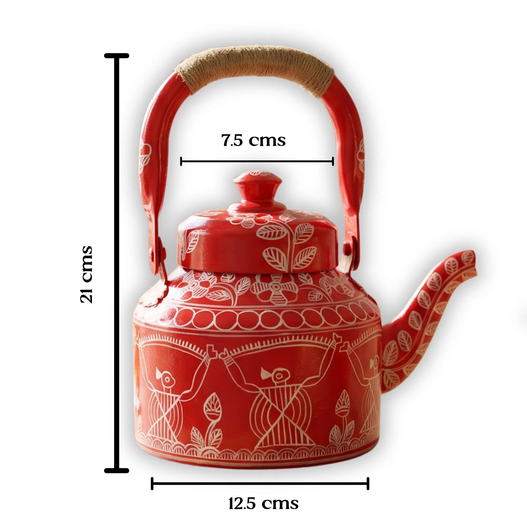 Bloody Mary – Handpainted Stainless Steel Tea Kettle (1L)