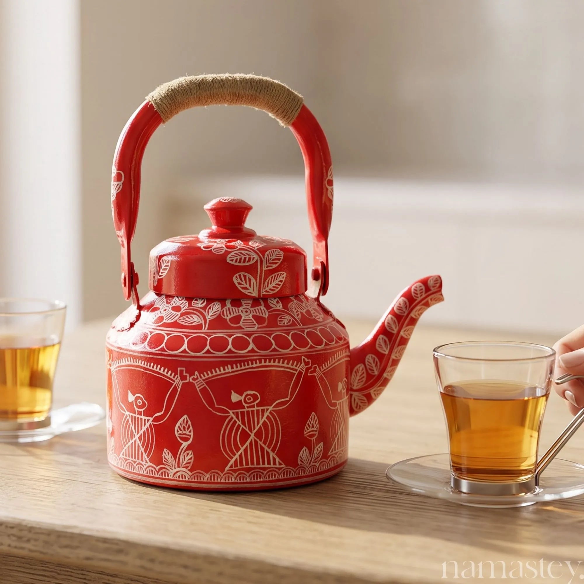 Bloody Mary – Handpainted Stainless Steel Tea Kettle (1L)