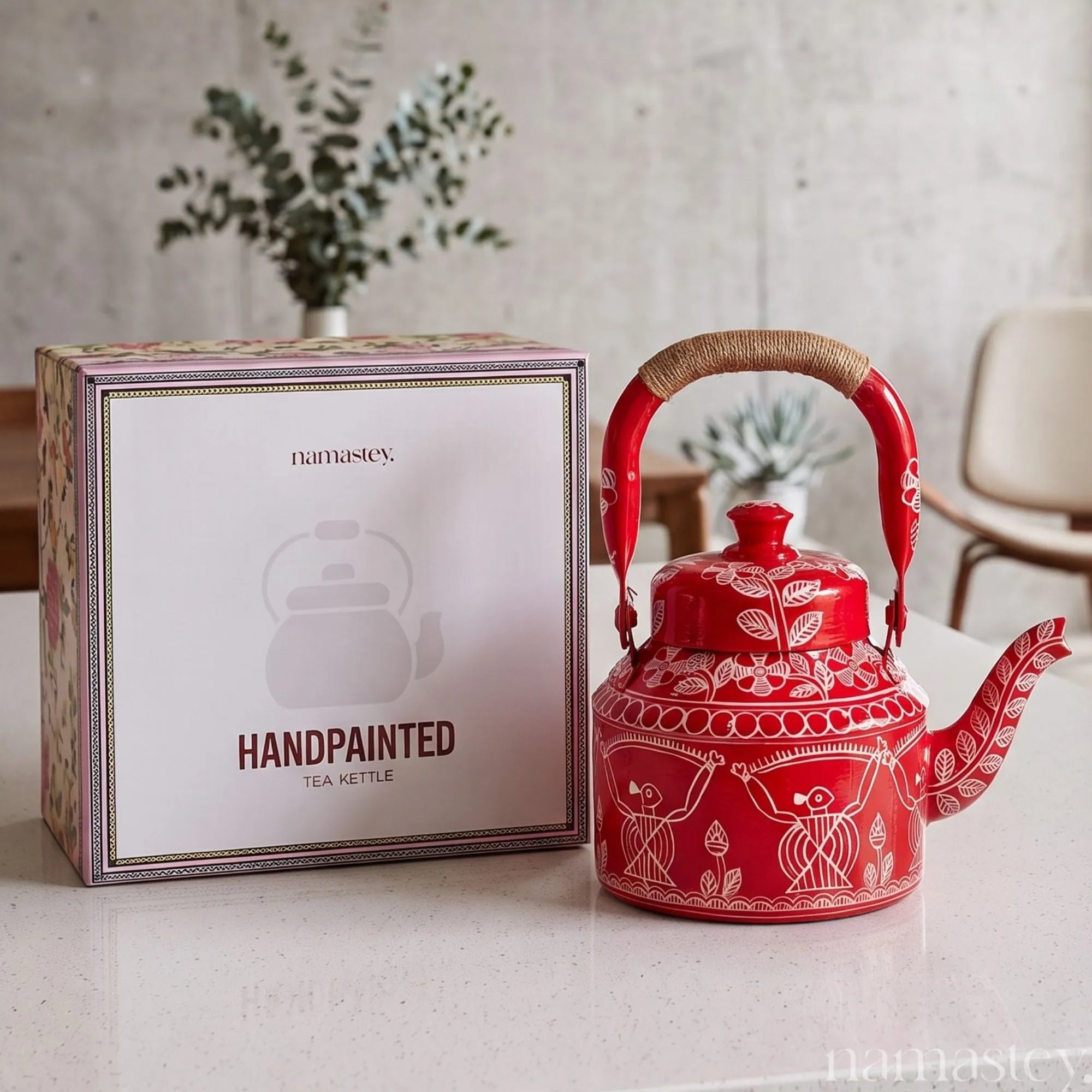Bloody Mary – Handpainted Stainless Steel Tea Kettle (1L)