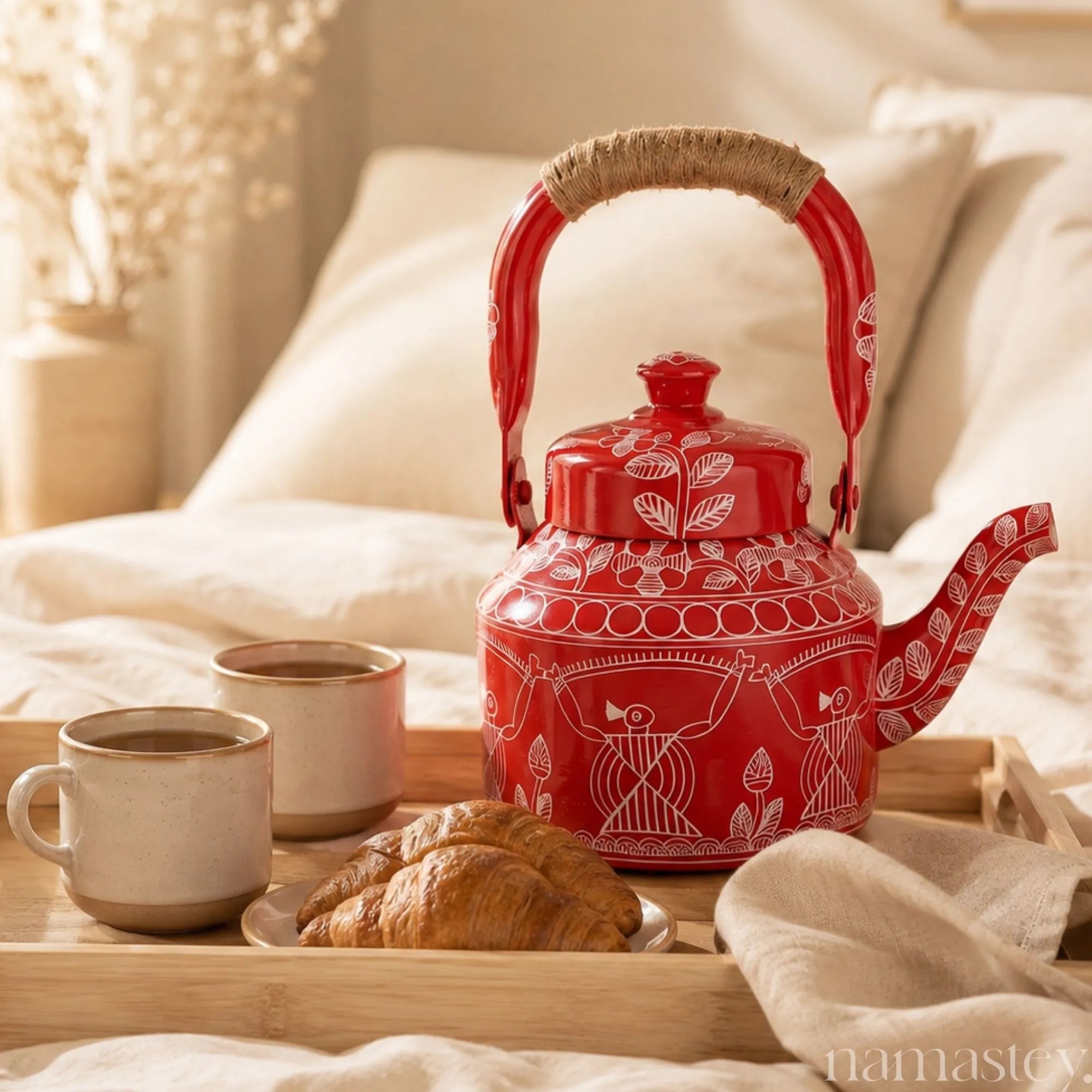 Bloody Mary – Handpainted Stainless Steel Tea Kettle (1L)