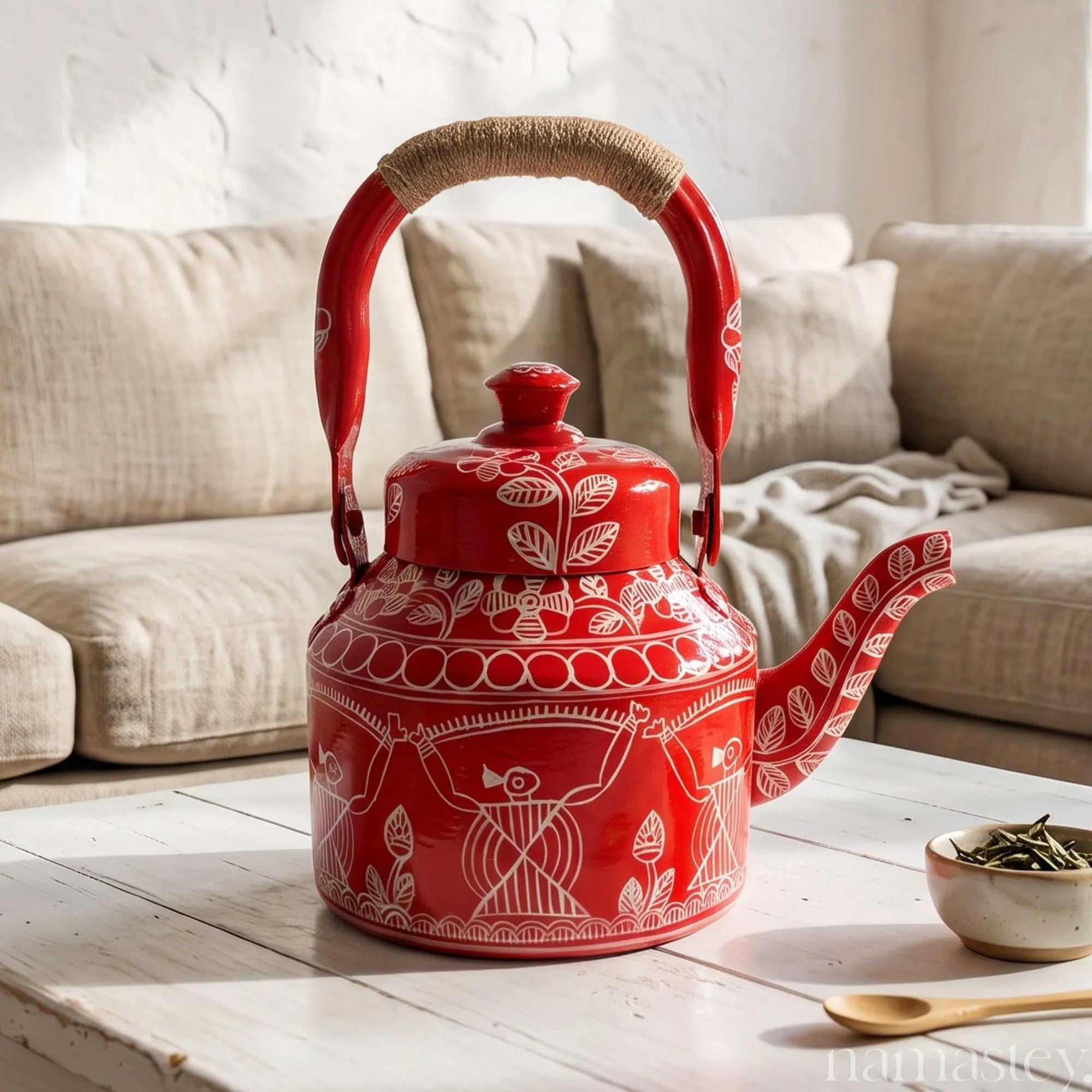 Bloody Mary – Handpainted Stainless Steel Tea Kettle (1L)