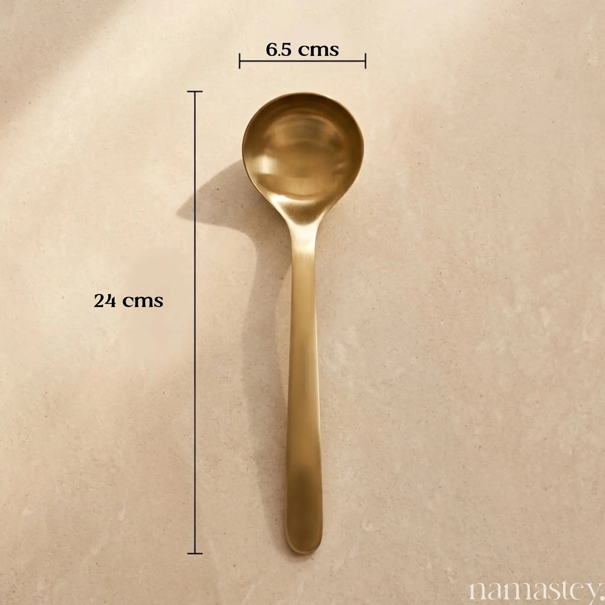 Kansa Classic Serving Set | Bronze Set With 3 Serving Spoons