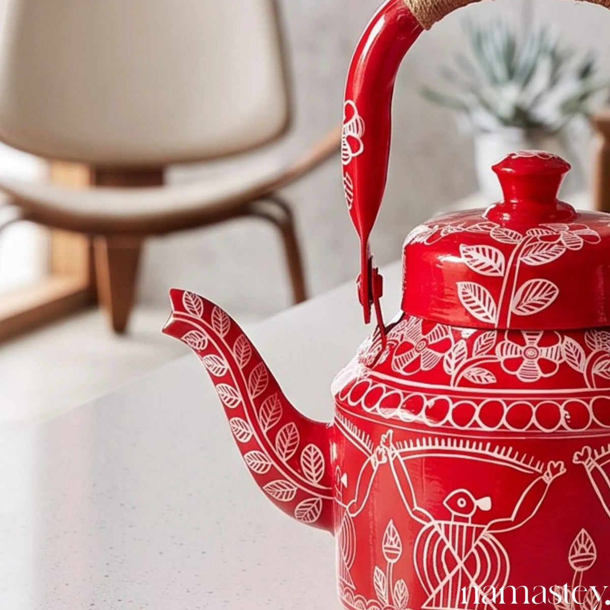 Bloody Mary – Handpainted Stainless Steel Tea Kettle (1L)